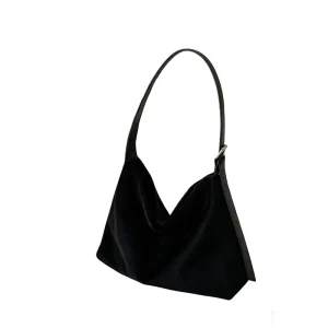 Women’s Tote Bag Large Capacity Soft Faux Suede Hobo Shoulder & Crossbody Bag