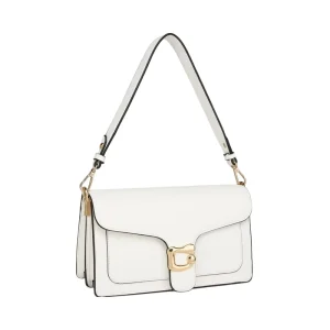 Women’s Trendy Designer Handbag Small Crossbody Nylon Clutch 2 Straps Fashionable Evening Shoulder Bag Zipper