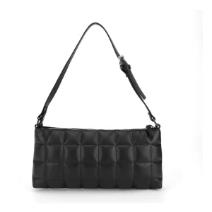Women’s Underarm Purse Satchel Crossbody PU Handbag Waterproof Portable Fashion 190T Lining