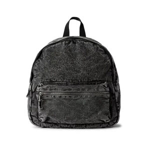 Women’s Unisex Kids School Travel Backpack Foldable Fashion Waterproof Portable Rucksack Denim