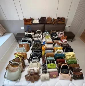 Women’s Vegan Leather Open Designer Handbag for Clutch Crossbody Shoulder Bag Elegant Evening Travel Waterproof Chain Strap