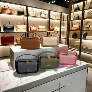 Women’s Vintage Pure PU Strap Handheld Crossbody Small Square Bag New Style Handbag Fashionable Messenger Bag Casual Small Bag