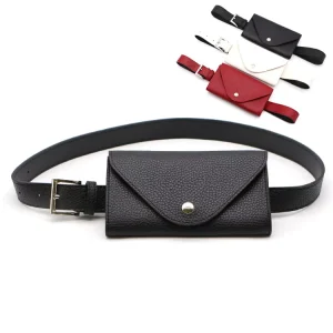 Women’s Waist Bag, PU Leather Fanny Pack with Phone Pouch