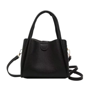 ZPS089 Lady Luxury Minimalist PU Basket Handbag Waterproof Crossbody Shoulder Bag for Commute