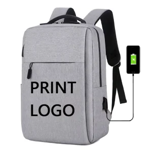 ZR053 15 Inch Waterproof Oxford Business Travel Laptop Backpack with USB Portable Student Backpack Men Durable Casual Laptop Bag