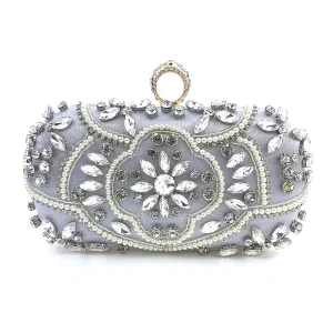 OC4400 Online Women Evening Bag Handmade Women Rhinestone Clutch Bag Mini Purses