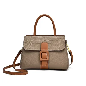 Soft Leather Women’s Handbag Large Capacity Crossbody Bag Single Shoulder for Ladies