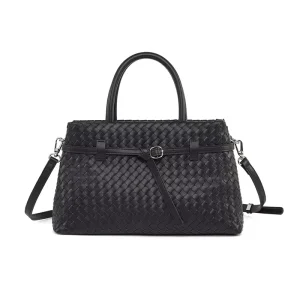 Women’s Autumn Winter Handbag Handmade Woven Single Strap Large Capacity Shoulder Cross-Border Fashion